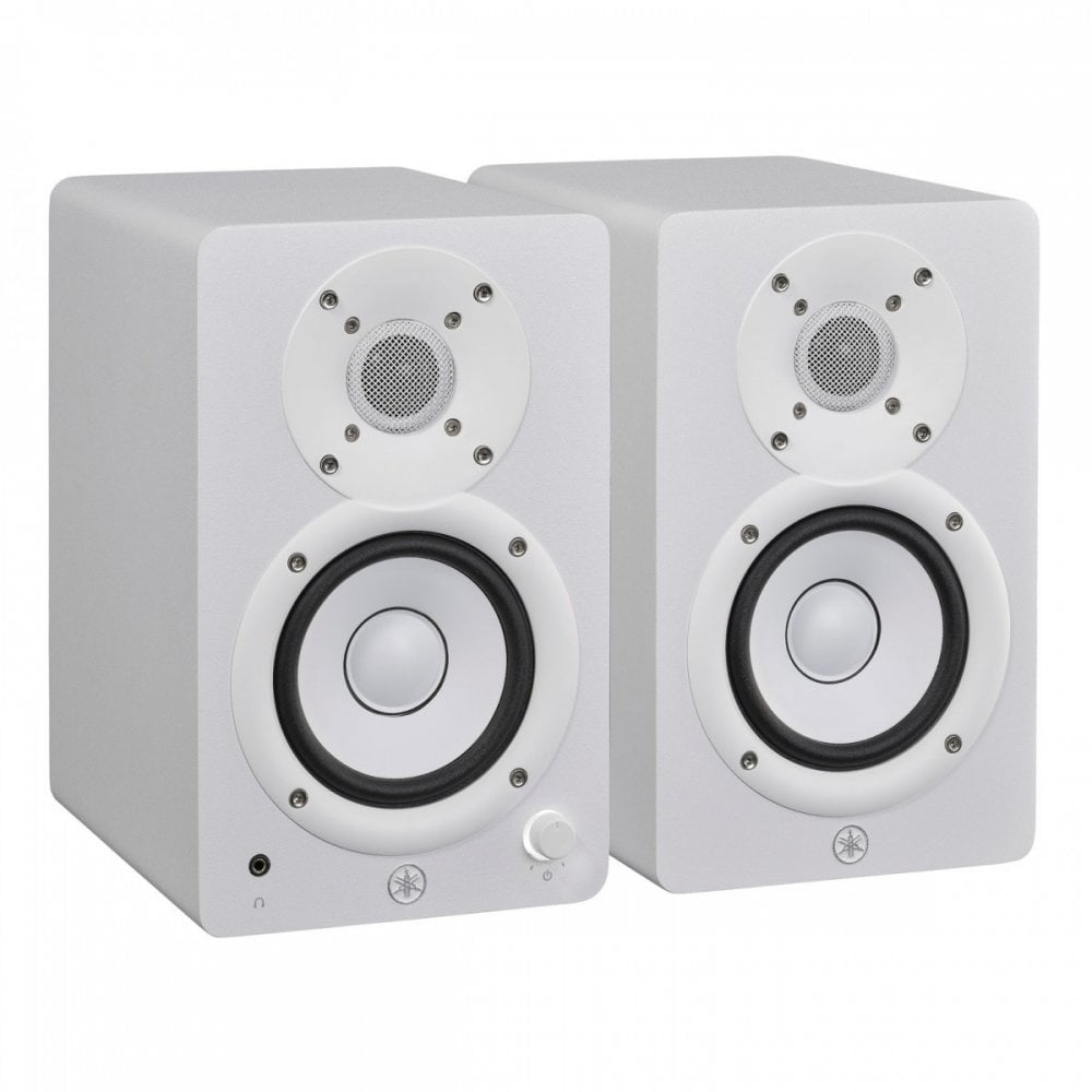 Yamaha HS4 Monitors, White (Pair)