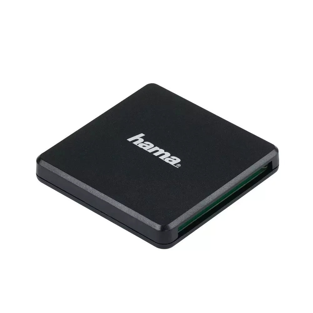 Hama USB 3.0 Multi Card Reader, SD/microSD/CF, Black