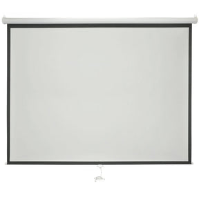 100" 4:3 Manual Projector Screen