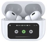 Ear Shots Pro LED: Active Noise Cancelling True Wireless Earphones with LED Screen