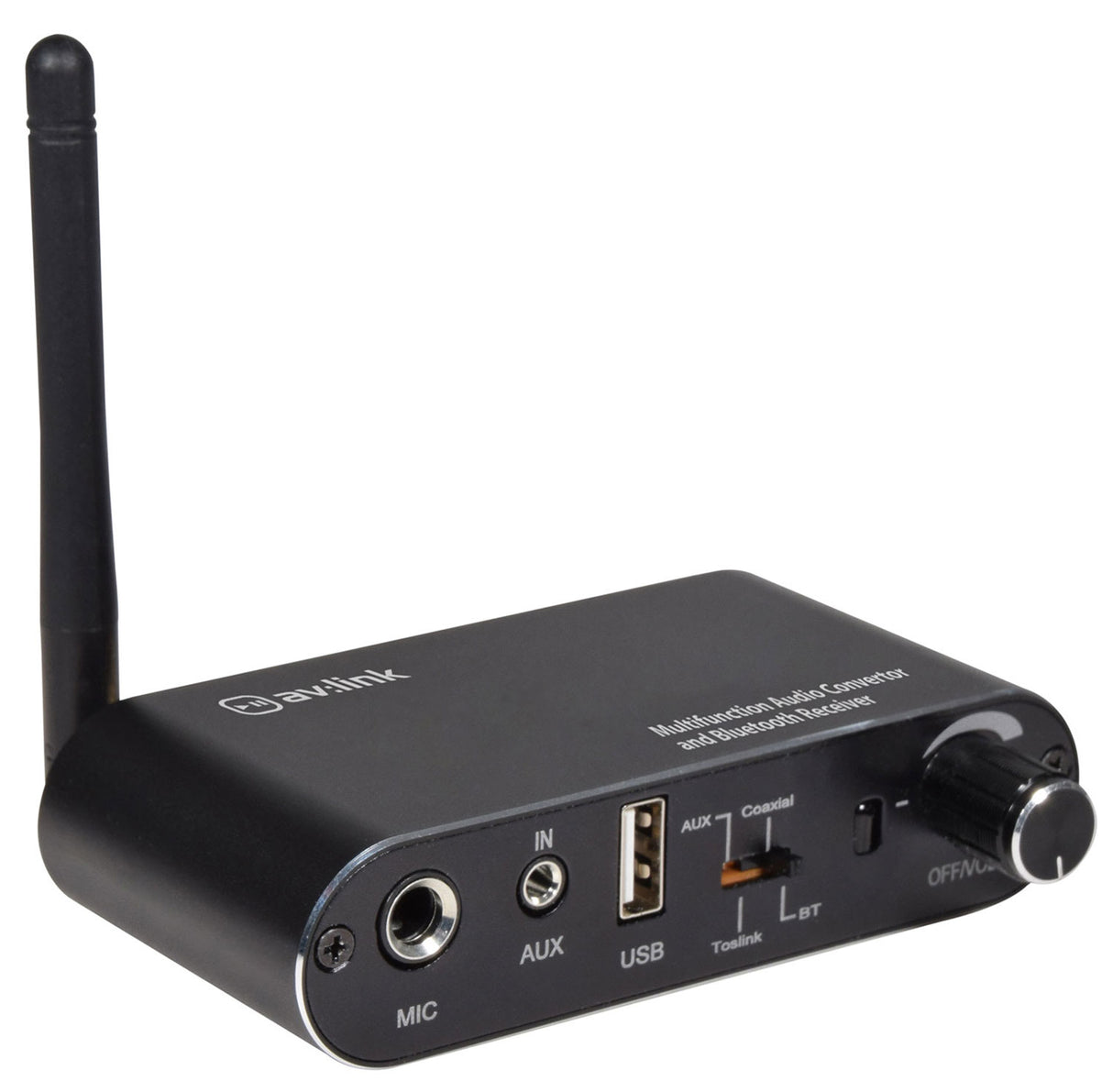 Multifunction Audio Converter and Bluetooth Receiver