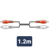 2RCA M - 2RCA M Lead 1.2m