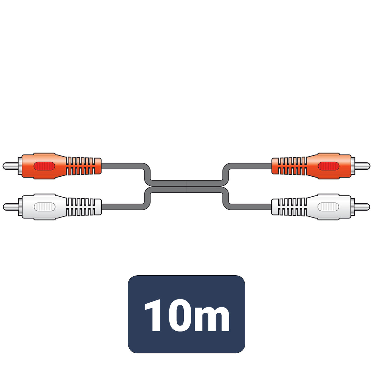 2RCA M - 2RCA M Lead 1.2m