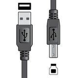 USB A to USB B Lead 1.5m