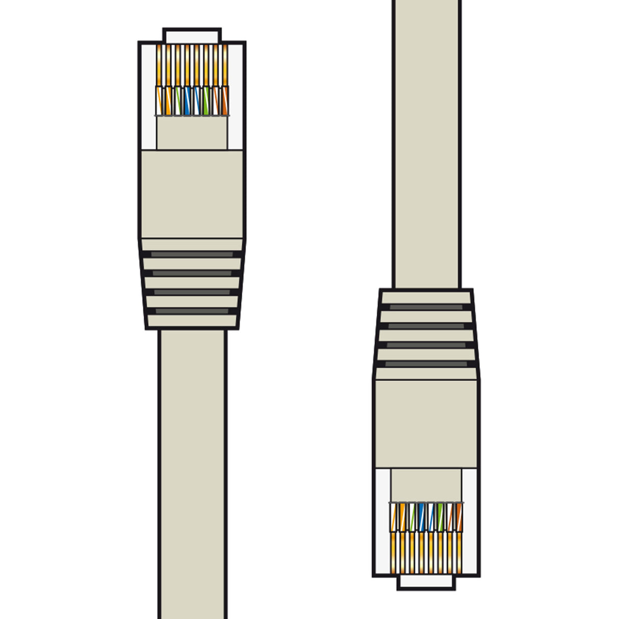 Cat6 UTP RJ45 Ethernet Patch Leads