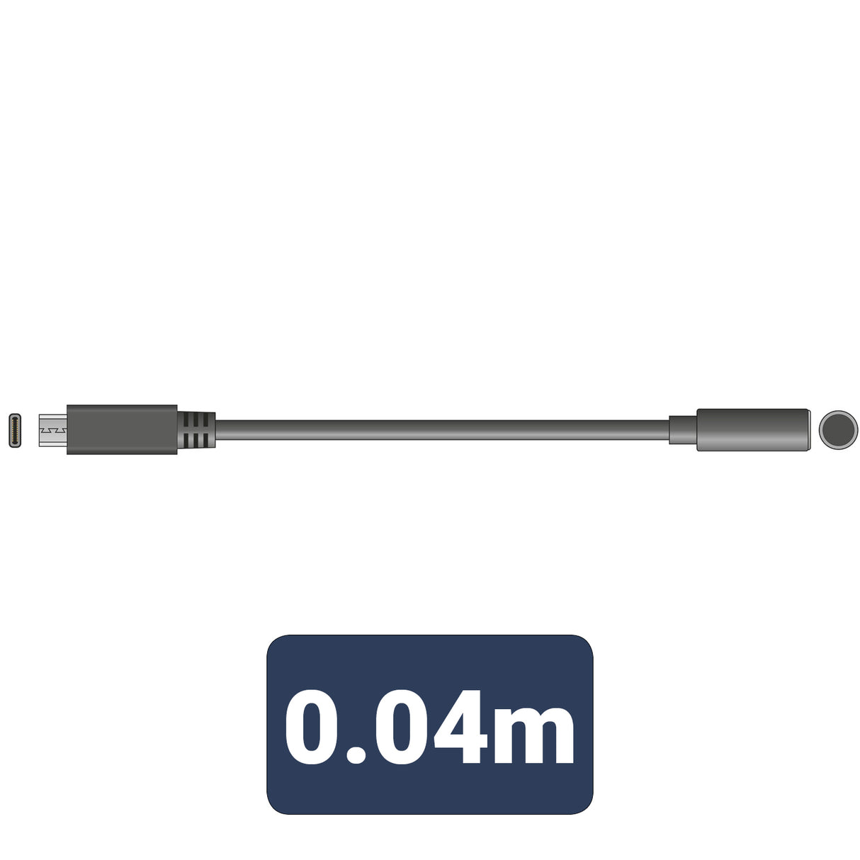 Adaptor Lead USB Type-C Plug to 3.5mm Headphone Socket (Digital)
