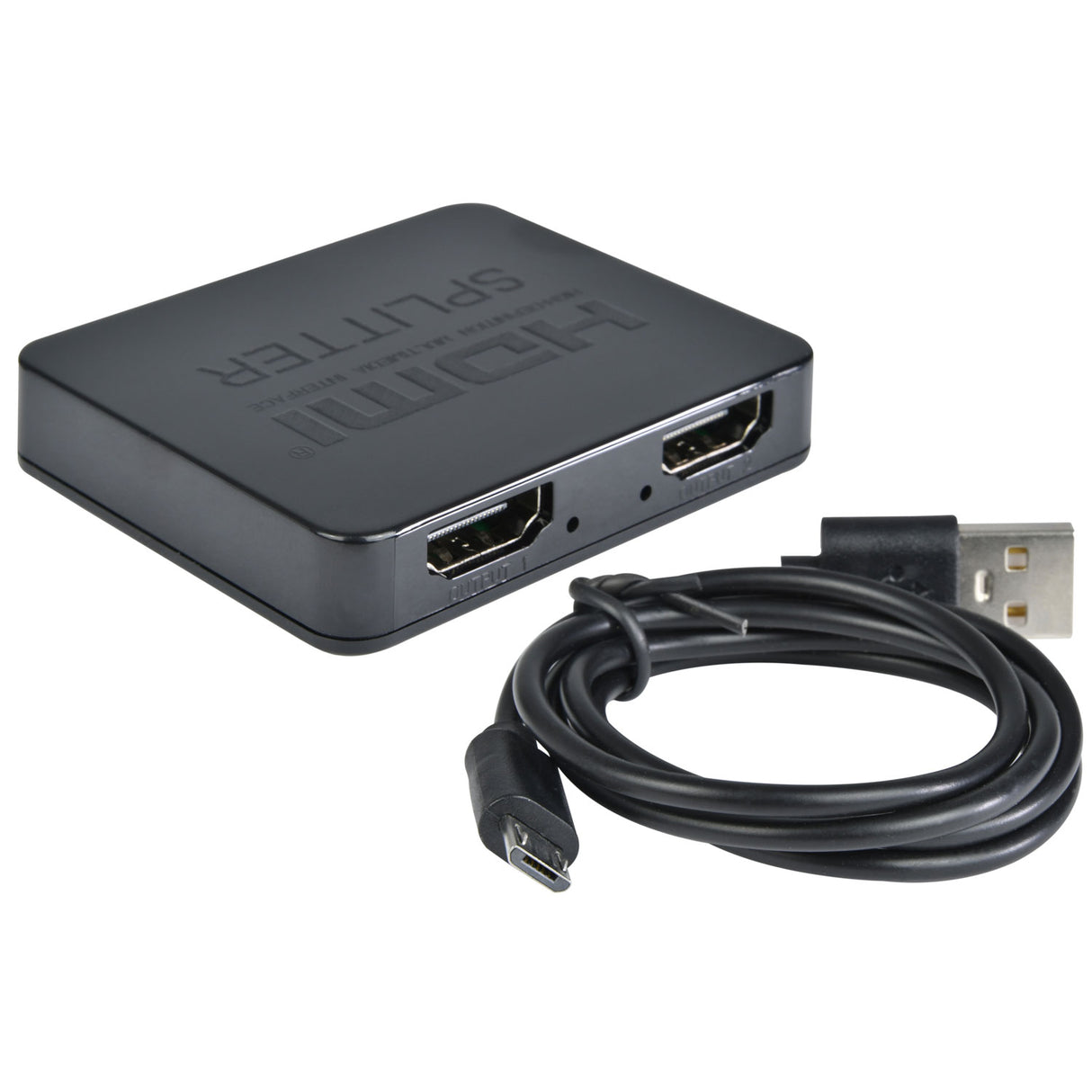 4K Mini HDMI Splitter 1x2