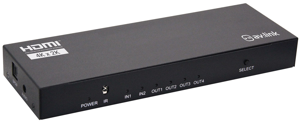 Switch Splitter 4K HDMI Switch/Splitter 2x4 – Electronic Centre