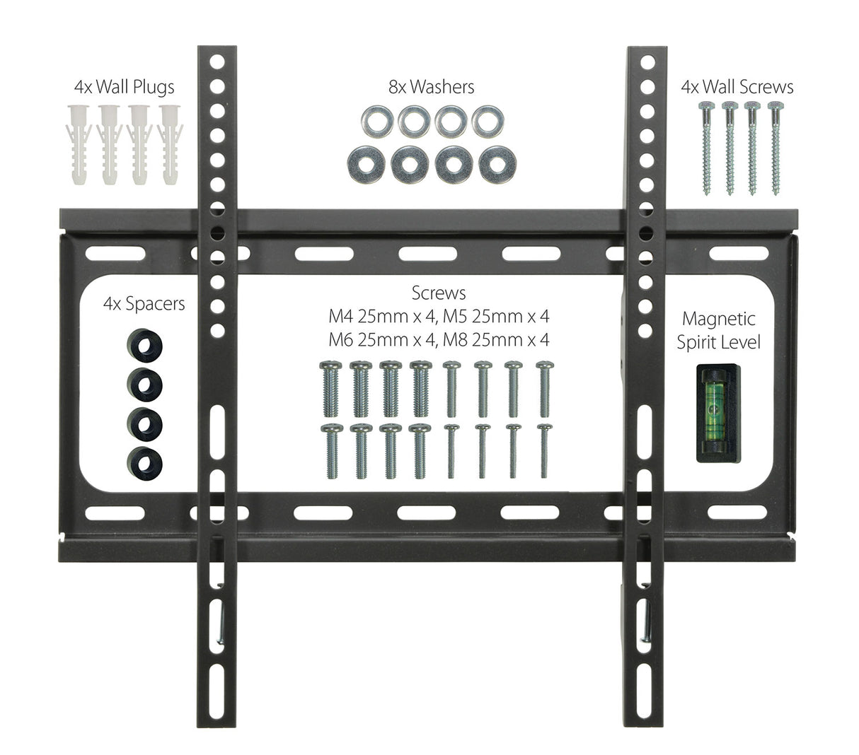 Fixed TV Wall Bracket 26-65"
