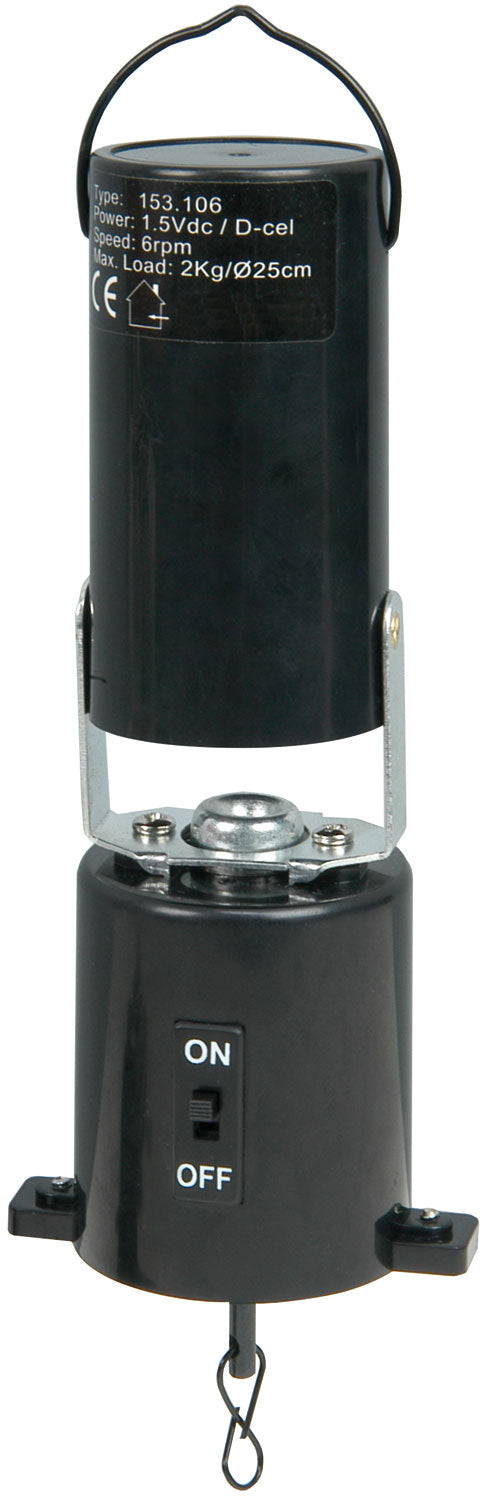 Battery Powered Mirror Ball Motor
