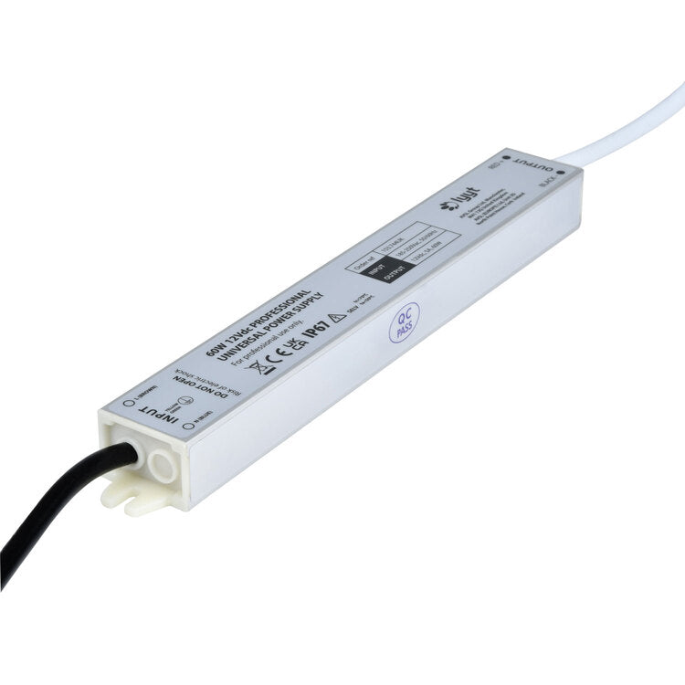 Universal 12Vdc Power Supplies 12Vdc 5A 60W
