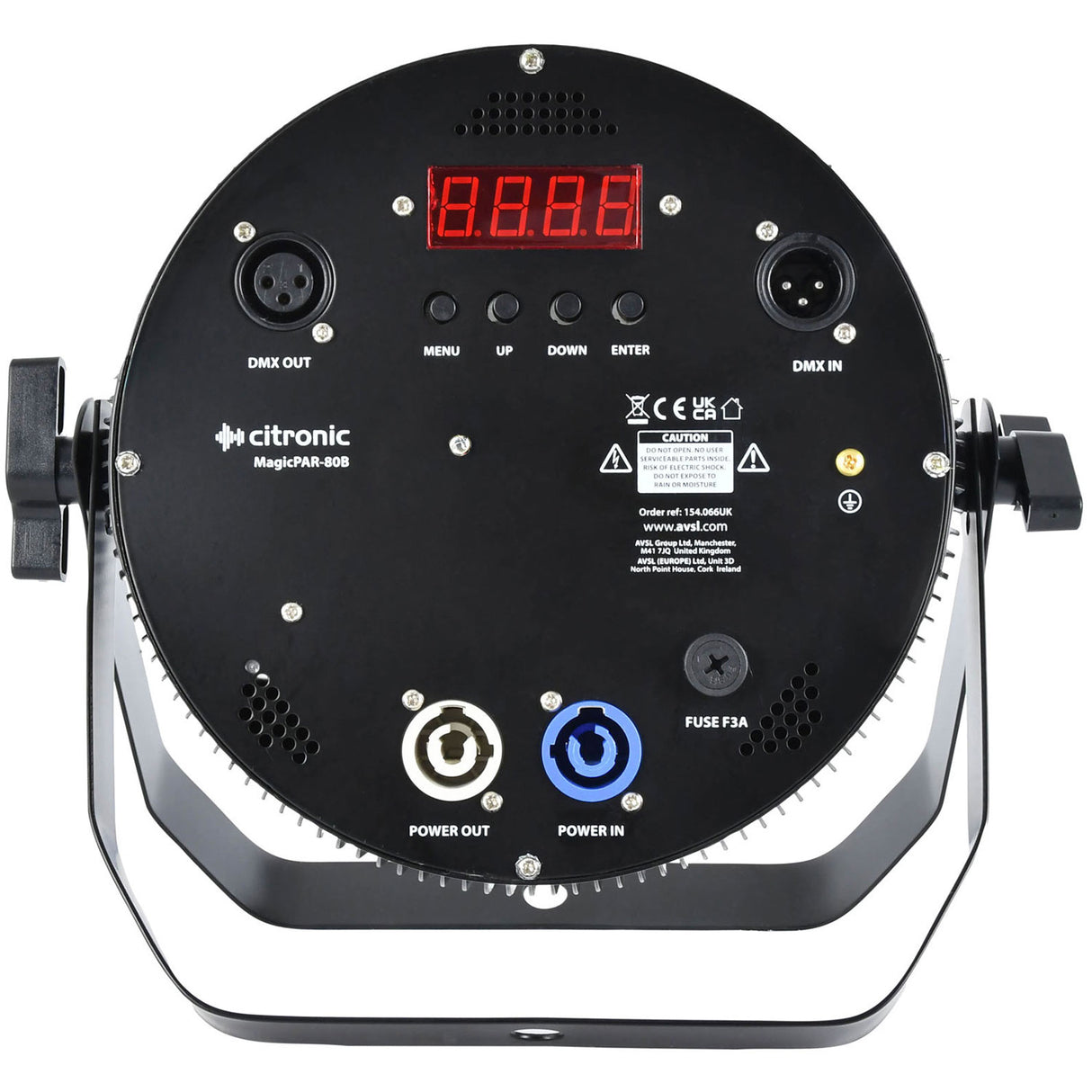 MagicPAR-80: 12 x 12W RGBWA/UV Fanless PAR Can