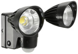 Battery Powered Motion Sensor Twin LED Floodlight