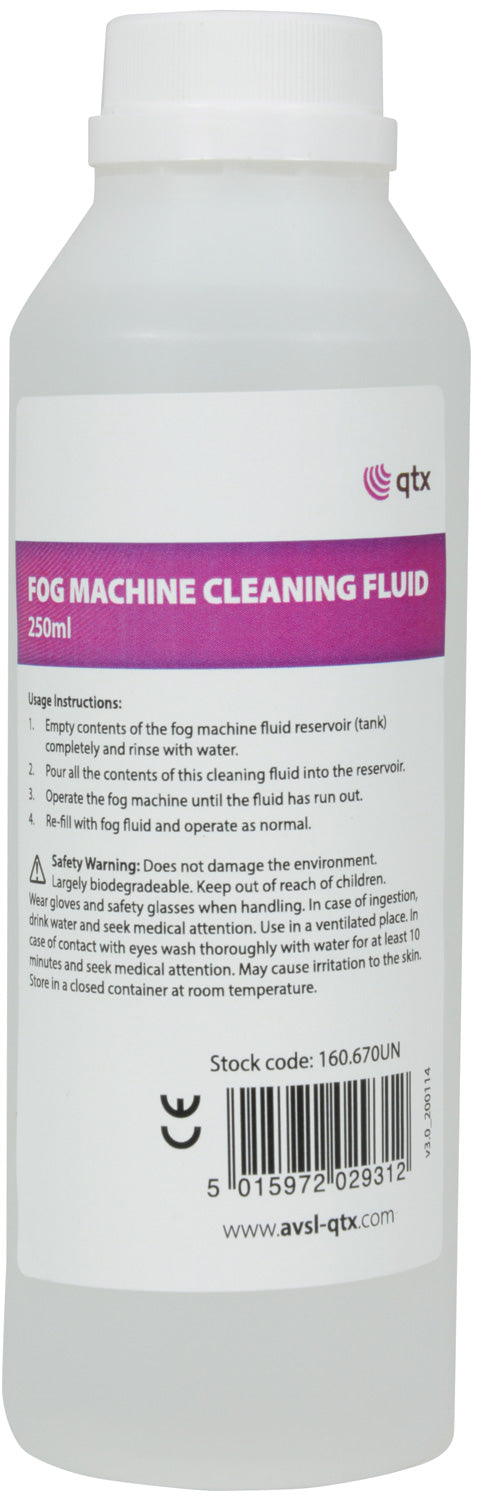Fog Machine Cleaning Fluid 250ml