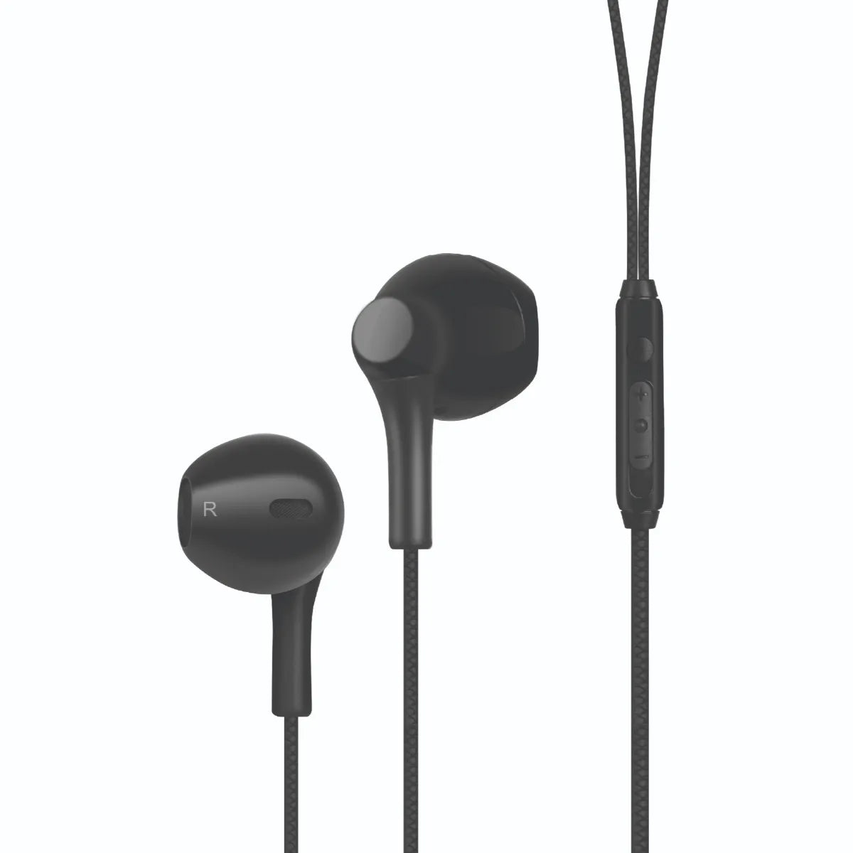 Groov-e GVEB16BK Digital Buds USB-C Earphones with Remote Mic and Volume Control - Black