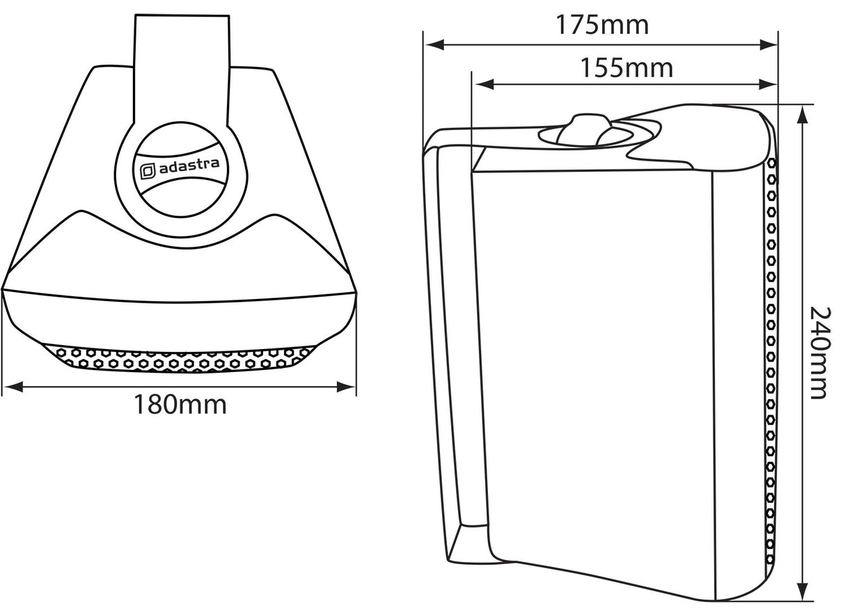 BC5A Monitor Speakers - White