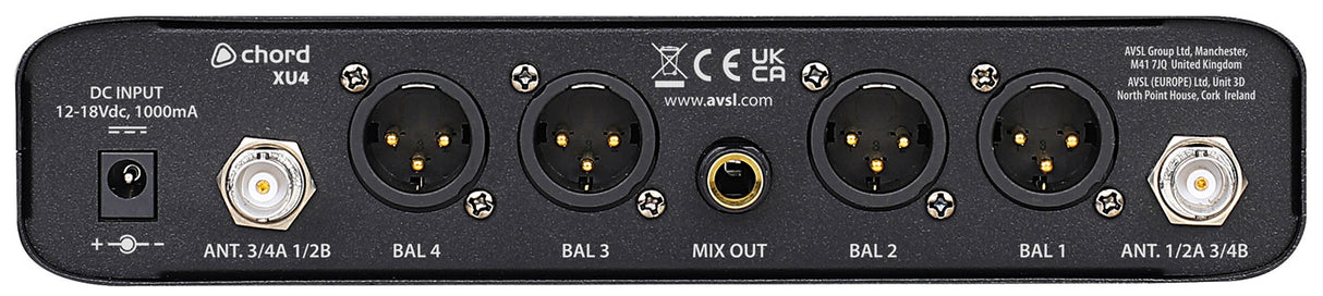 XU series UHF Microphone Systems