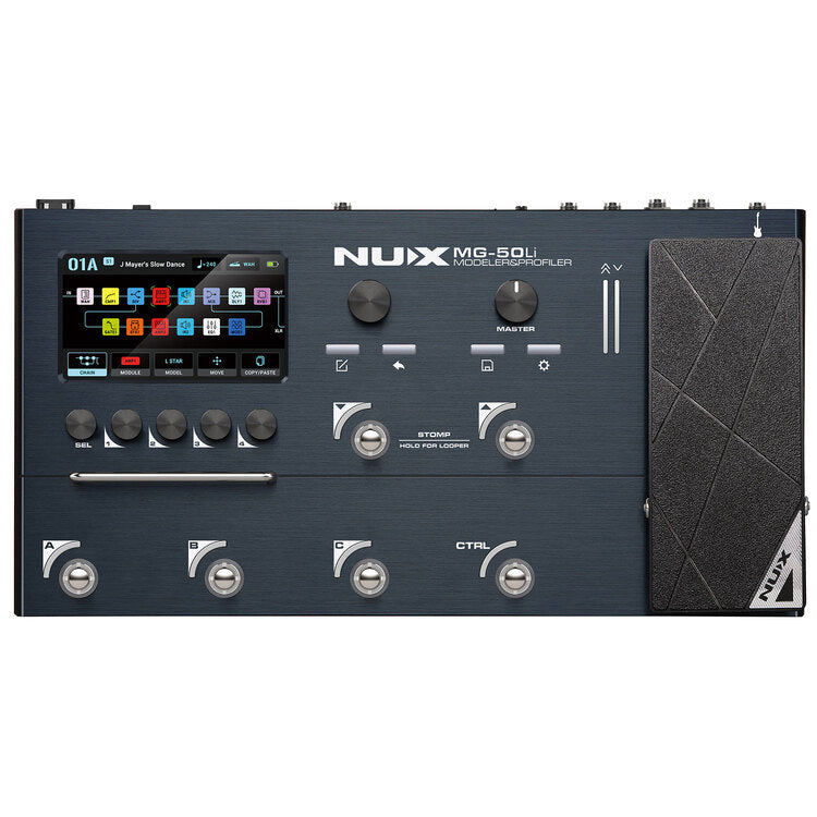NUX - MG-50li Guitar Multi-FX Modeler & Profiler
