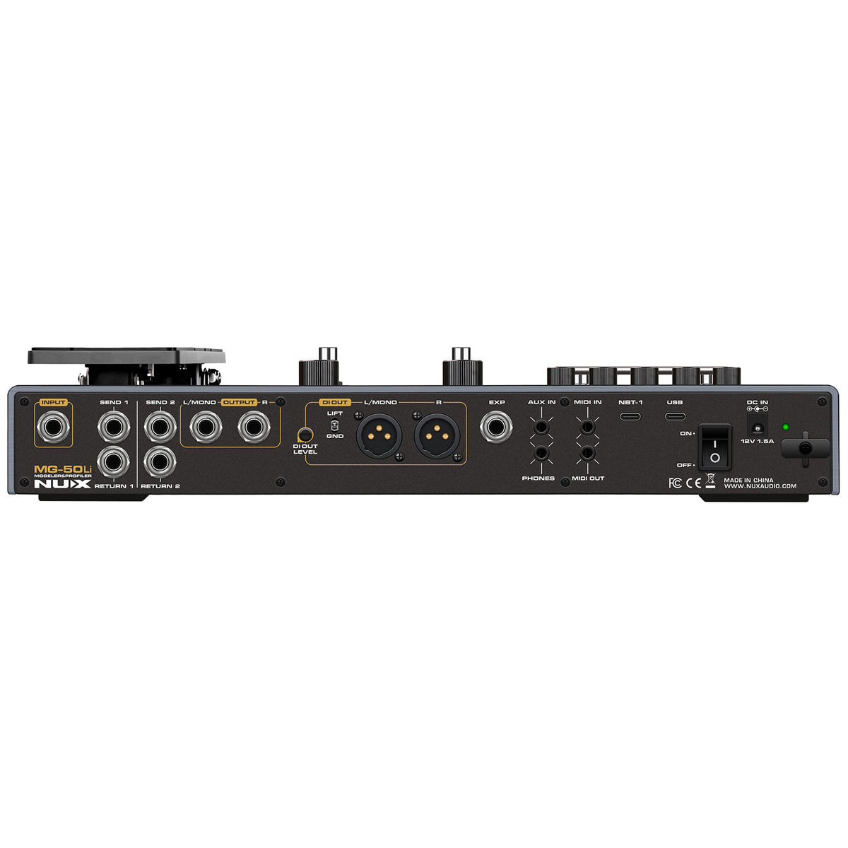 NUX - MG-50li Guitar Multi-FX Modeler & Profiler