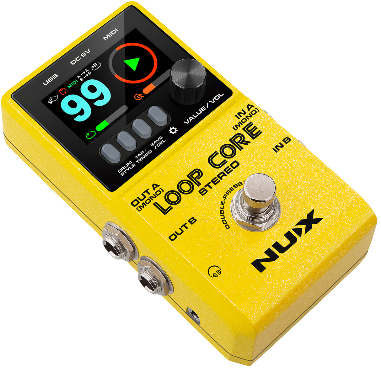 NUX Loop Core Stereo Looper Pedal