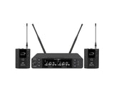 QWM 1960 V3 BP UHF Dual Channel True Diversity Belt Pack Wireless Mic System
