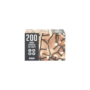 200 Mains Operated LED Lights (Warm White)