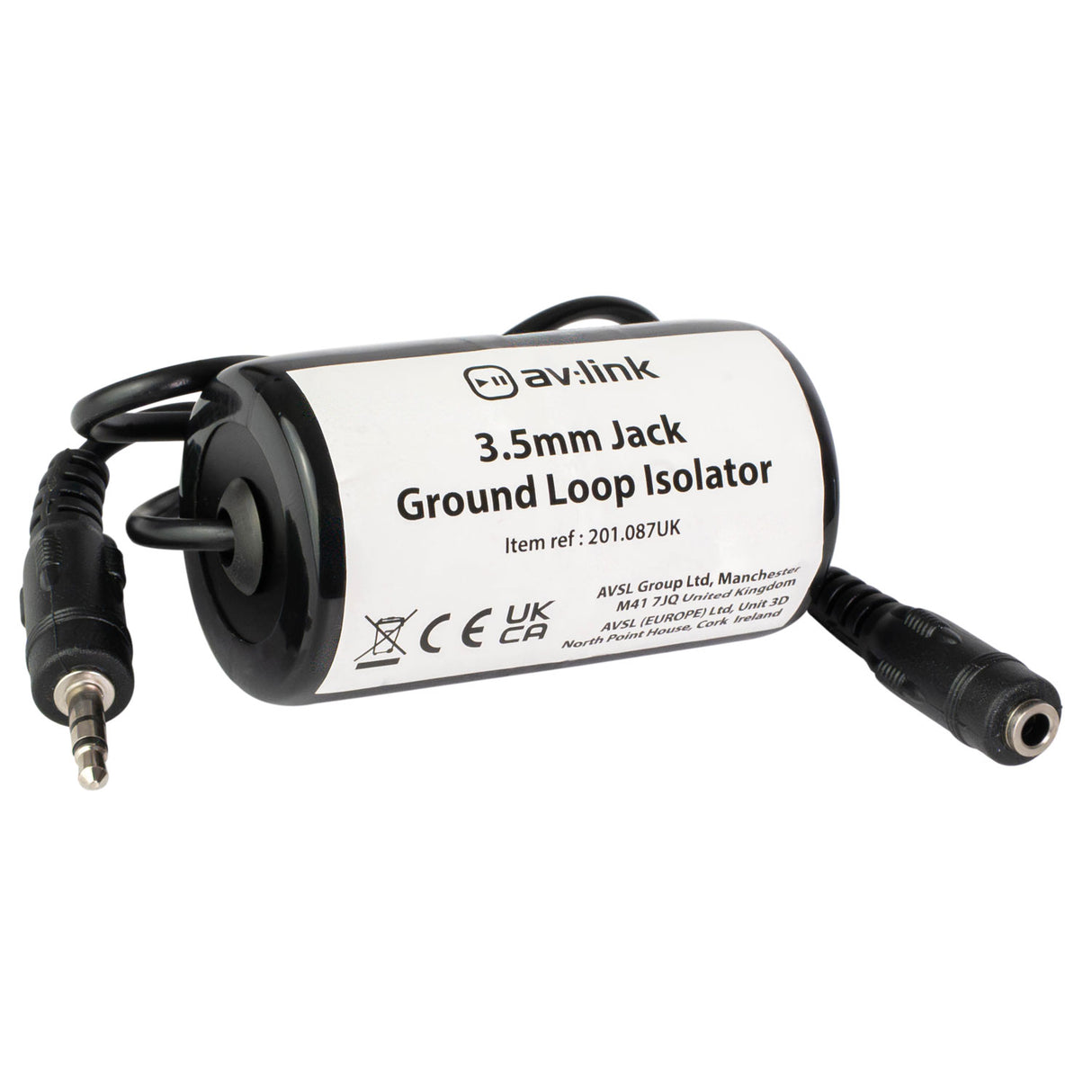 Ground Loop Isolator 3.5mm Jack - 3.5mm Socket