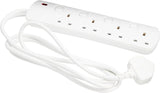 4 Gang Switched Extension Lead
