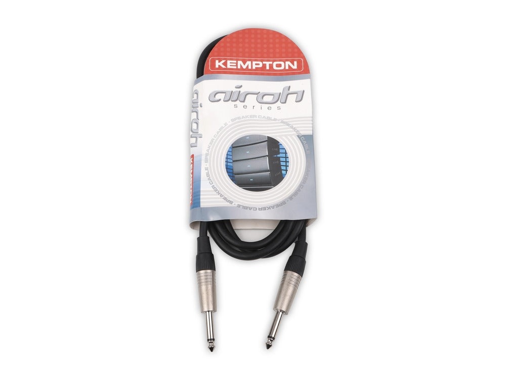 6.3mm Mono Jack - 6.3mm Mono Jack 2x 1.5mm Speaker Cable