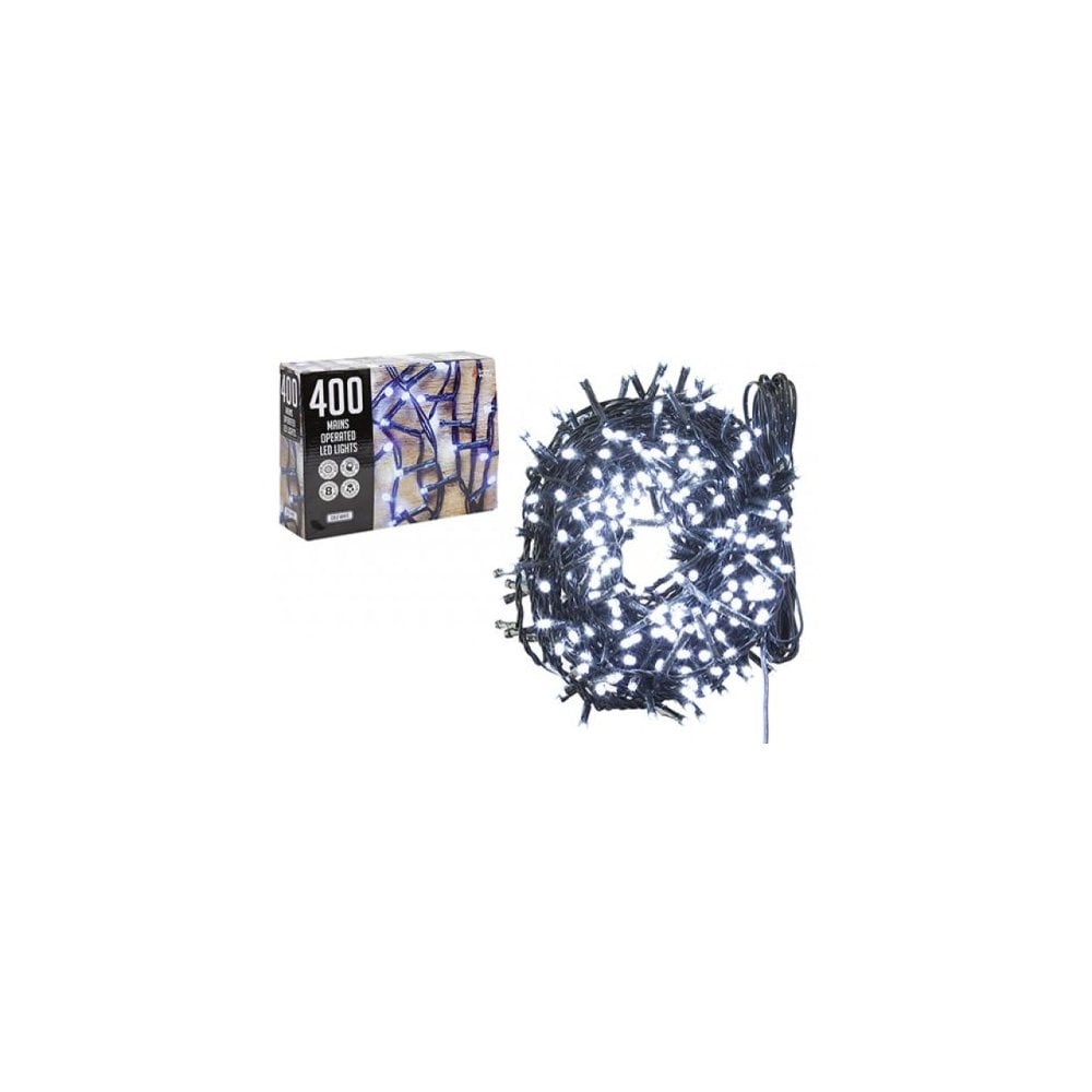 400 Mains Operated LED Lights (Cold White)