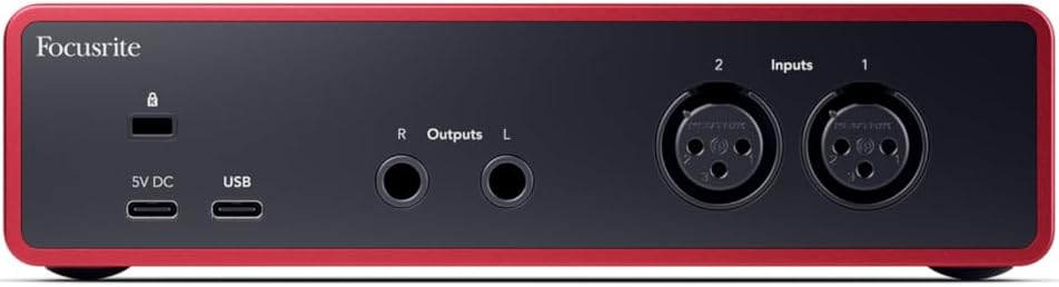 Focusrite Scarlett 2i2 4th Gen Audio Interface