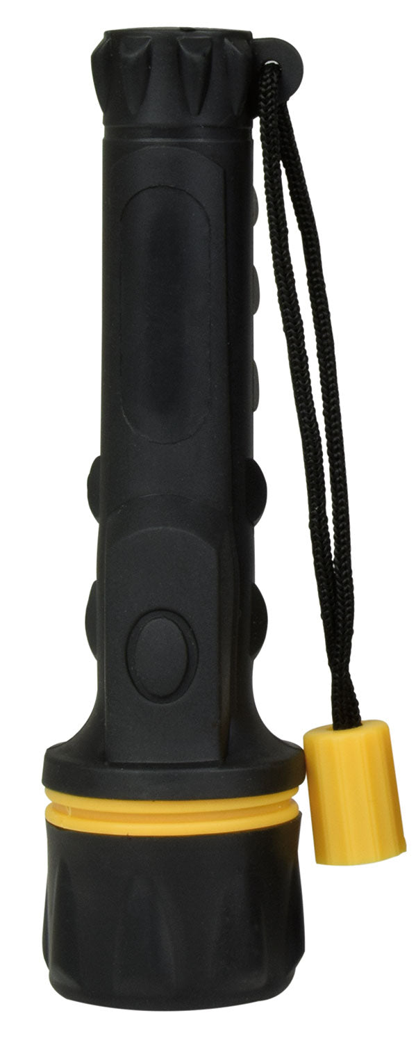 Heavy Duty LED Rubber Torches 2 x AA