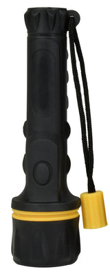 Heavy Duty LED Rubber Torches 2 x AA