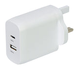 45W GaN USB A&C Charger