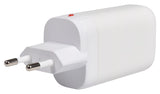 65W GaN USB A & 2xC UK/US/EU Charger