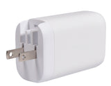 65W GaN USB A & 2xC UK/US/EU Charger