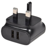 Dual USB Mains Charger 2.4A