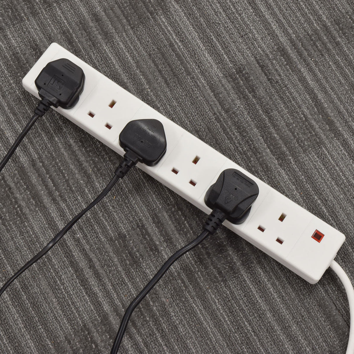 6 Gang Extension Leads 5M