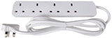 4 Gang Extension Leads 2M