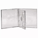 Hama Double CD Jewel Cases Transparent Pack of 5 Disc