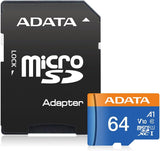 ADATA 64GB Premier Micro SDXC Card with SD Adapter