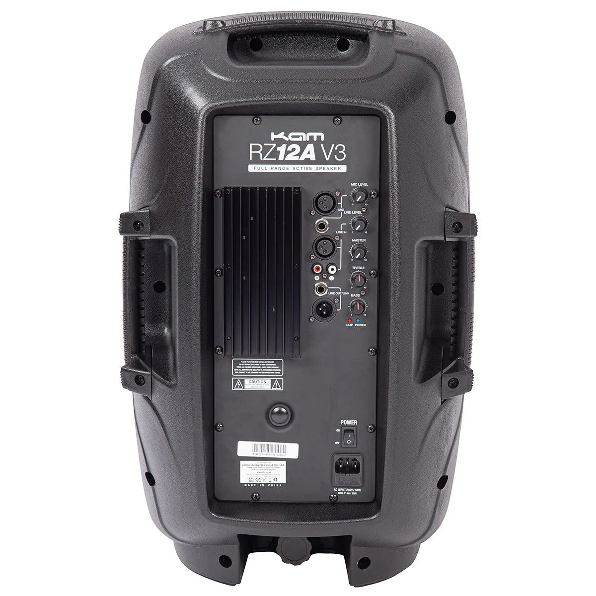 Kam RZ12A V3 Active 1000W Speaker Includes Stand