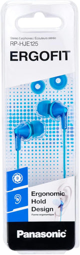 Panasonic RP-HJE125E-A ErgoFit Wired Earphones