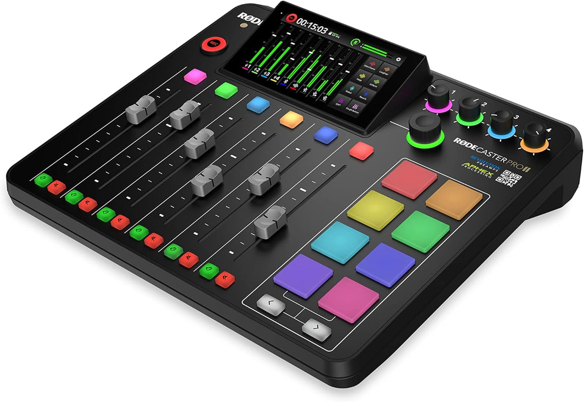 Plan View Rode Caster Rode Caster PRO II – Electronic Centre