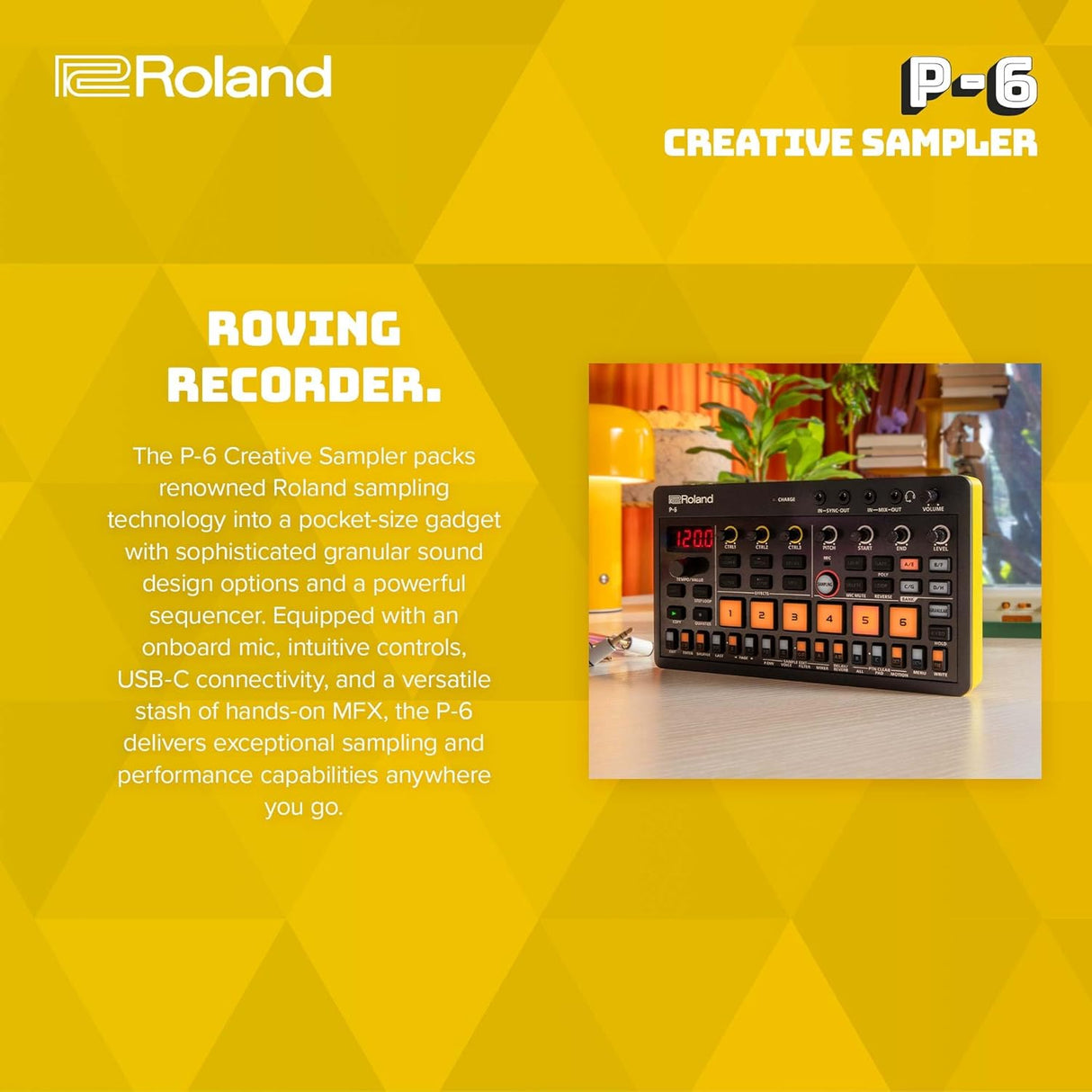 Roland P-6 AIRA COMPACT SAMPLER