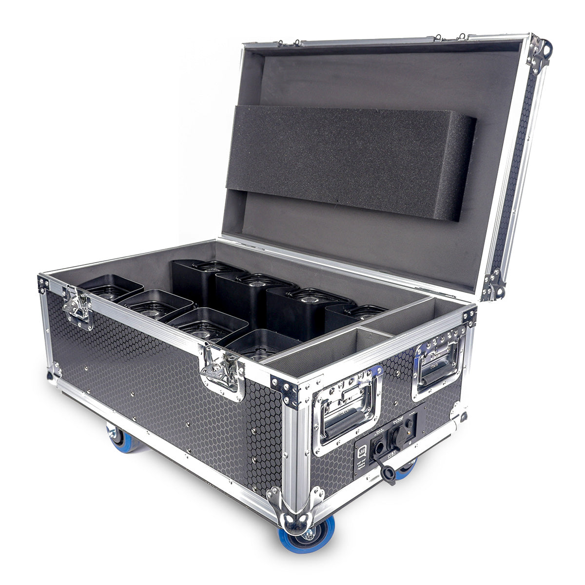 H4IP+ Uplights with Charging Flightcase (Case Of 8)