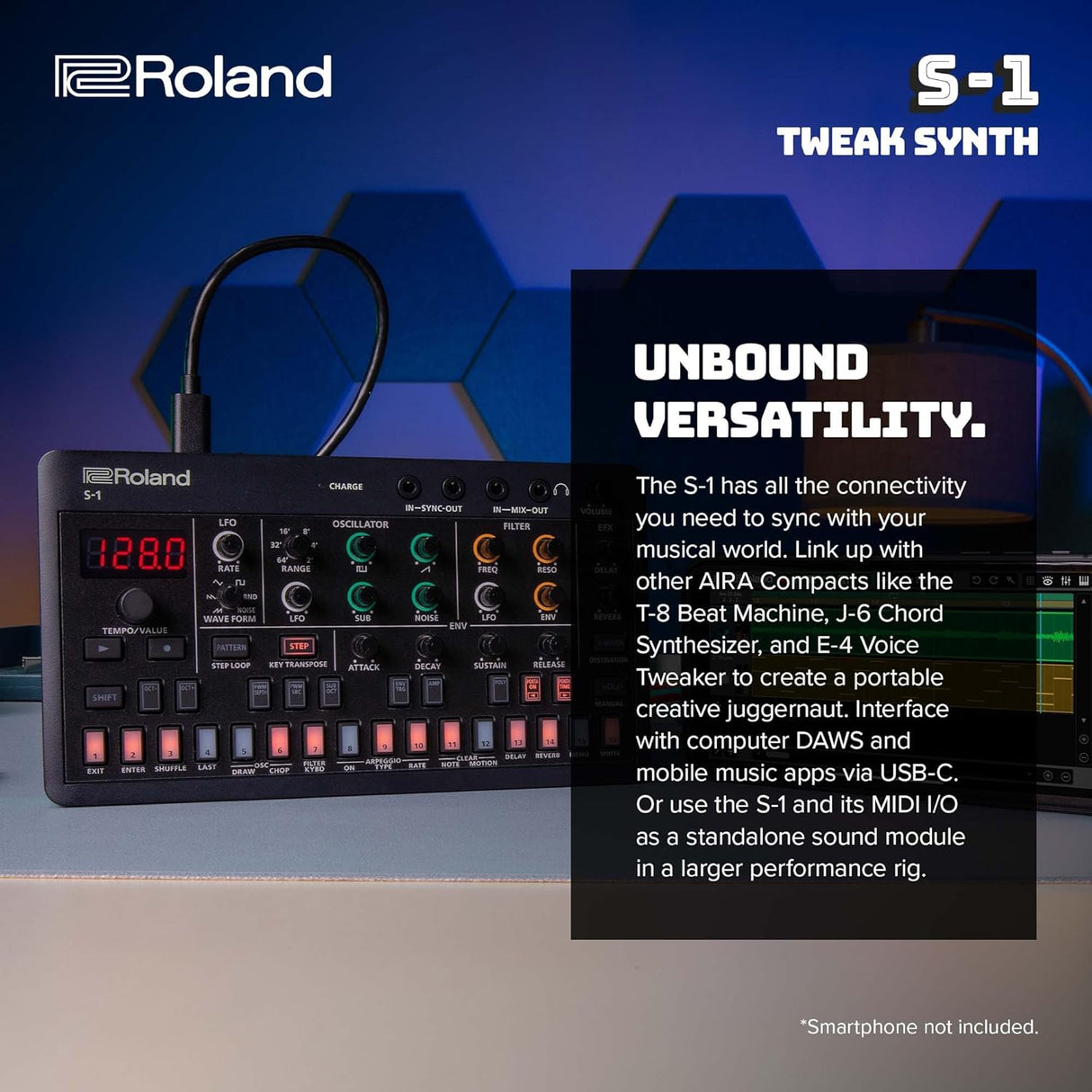 Roland AIRA S-1 Tweakable Synthesizer