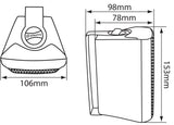 BC Series - 100V Indoor Speakers 3" Black each