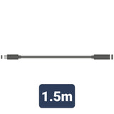AV:Link USB 3.0 Type-C Plug to Type-C Socket Lead 1.5m