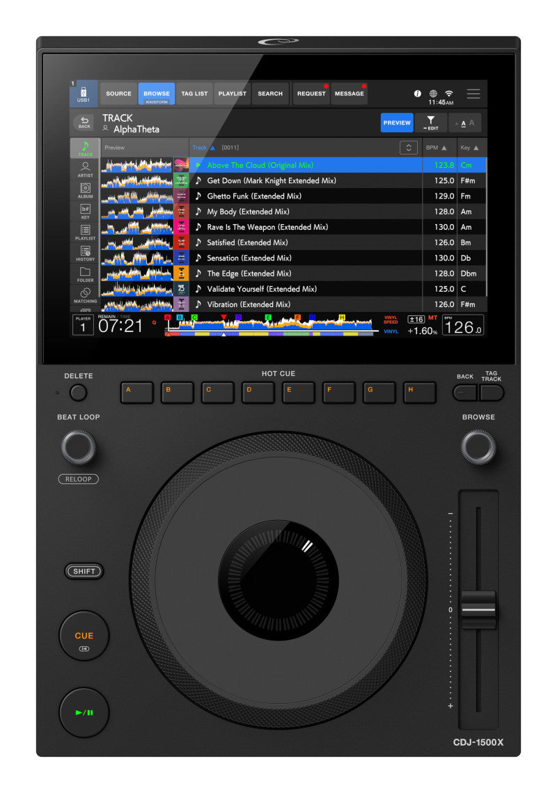 Alpha Theta CDJ-1500X DJ Multiplayer